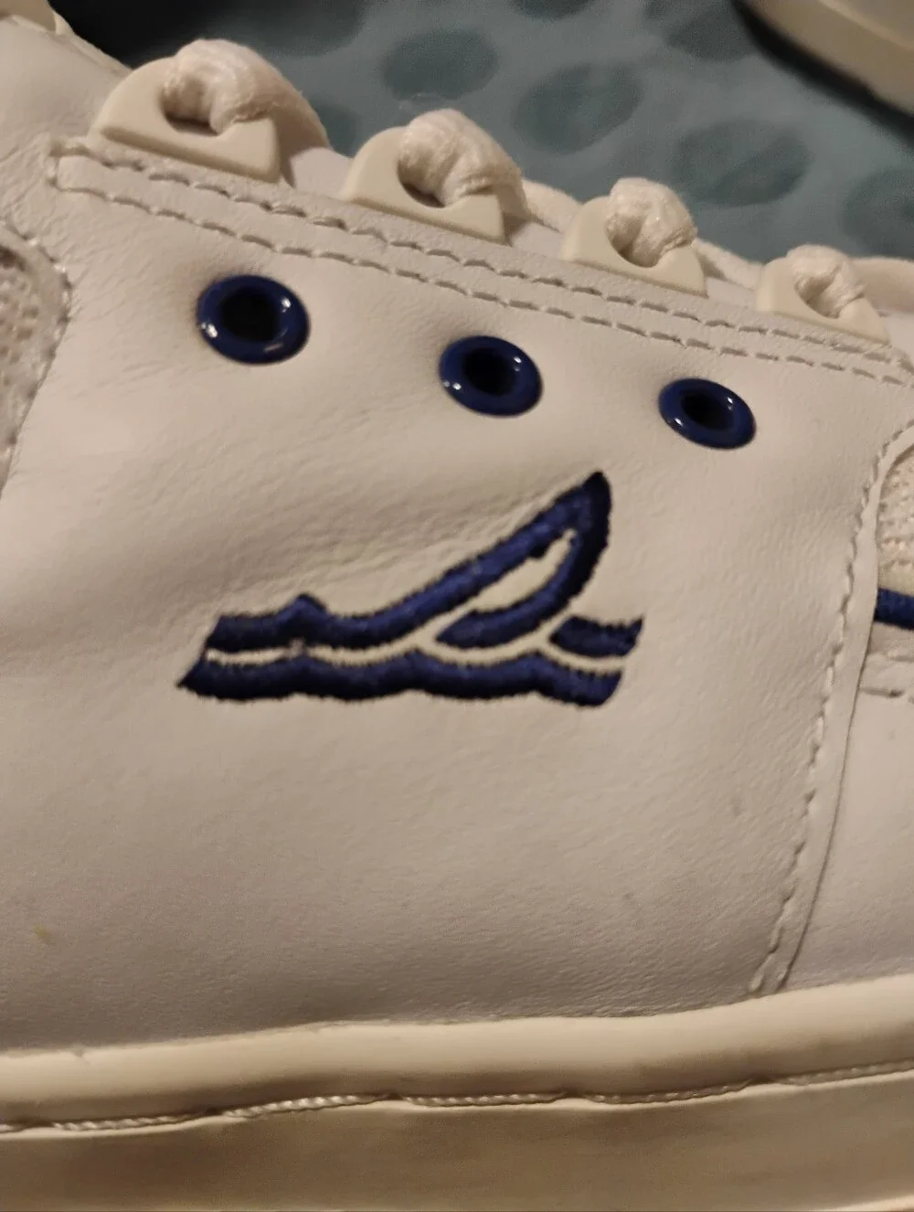 Sperry U.S. 12 Top-Sider Men's Size 10.5 M White Leather Sneaker Sample Shoes